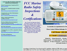 Tablet Screenshot of fccmarineradiosafetyinspections.com